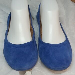 Lucky brand womens blue ballerina flats size 7 Y2k Style